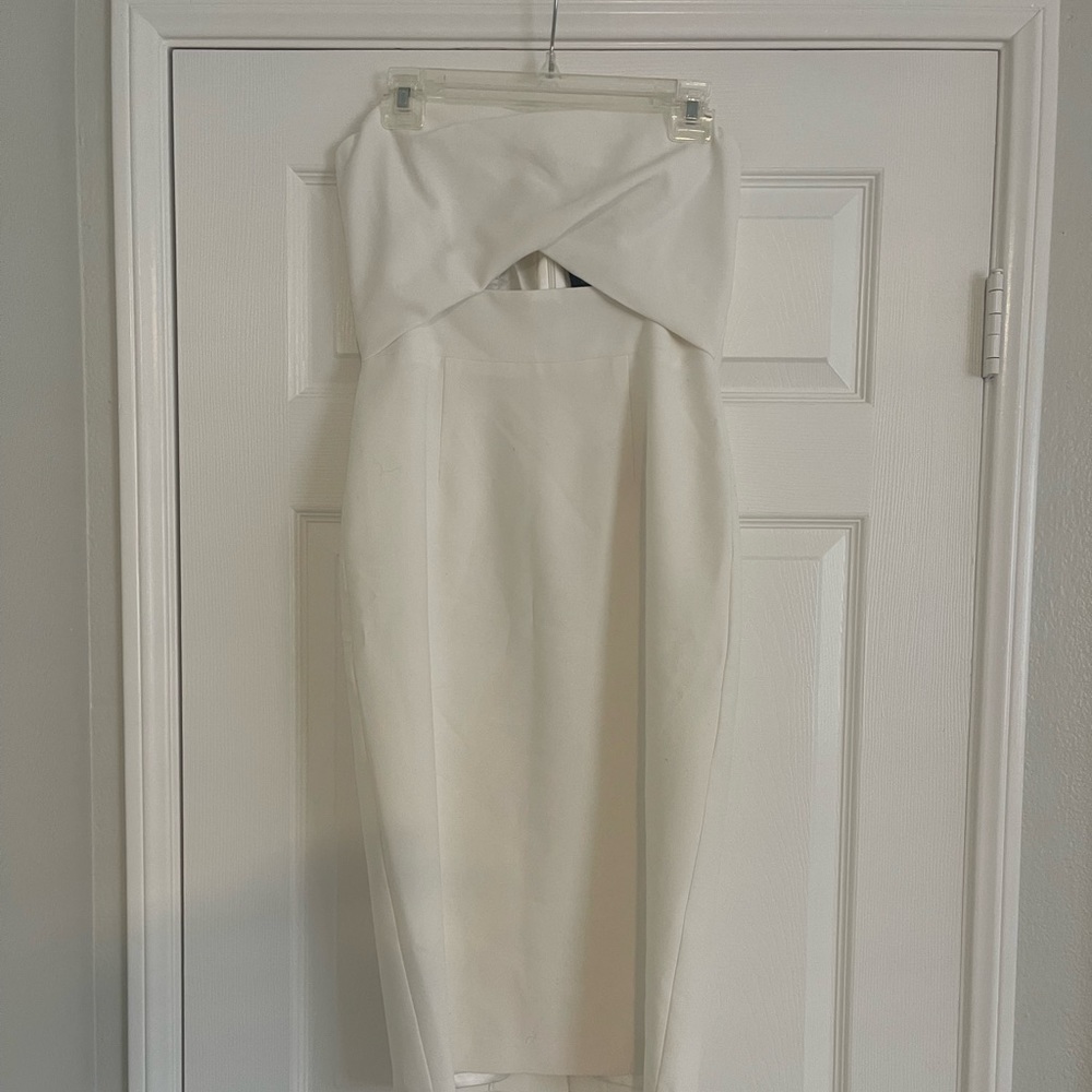 Black Halo Eve White Dress !!!